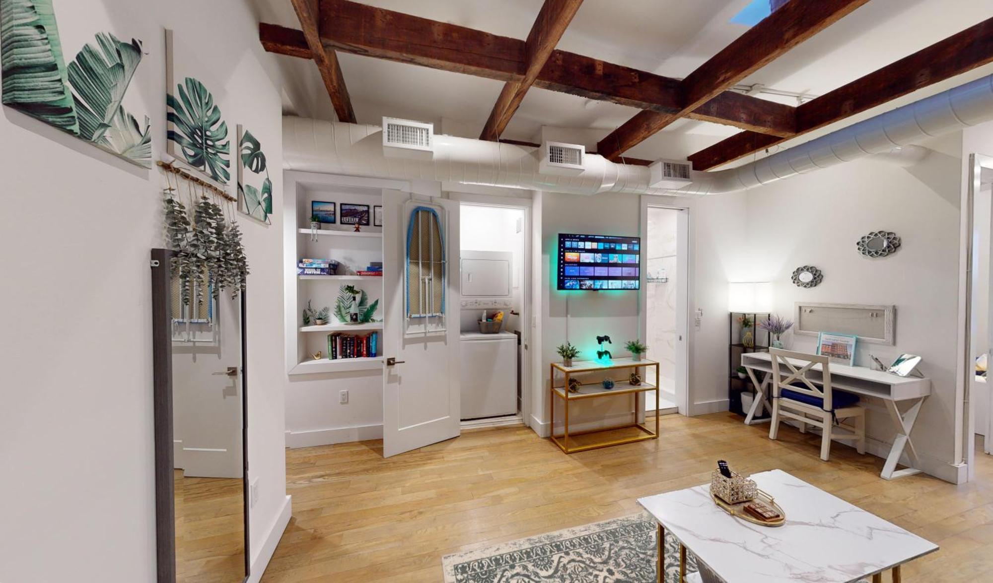 Chic Penthouse 15 Minutes From Nyc - Bus Stop At Doorstep Χόμποκεν Εξωτερικό φωτογραφία
