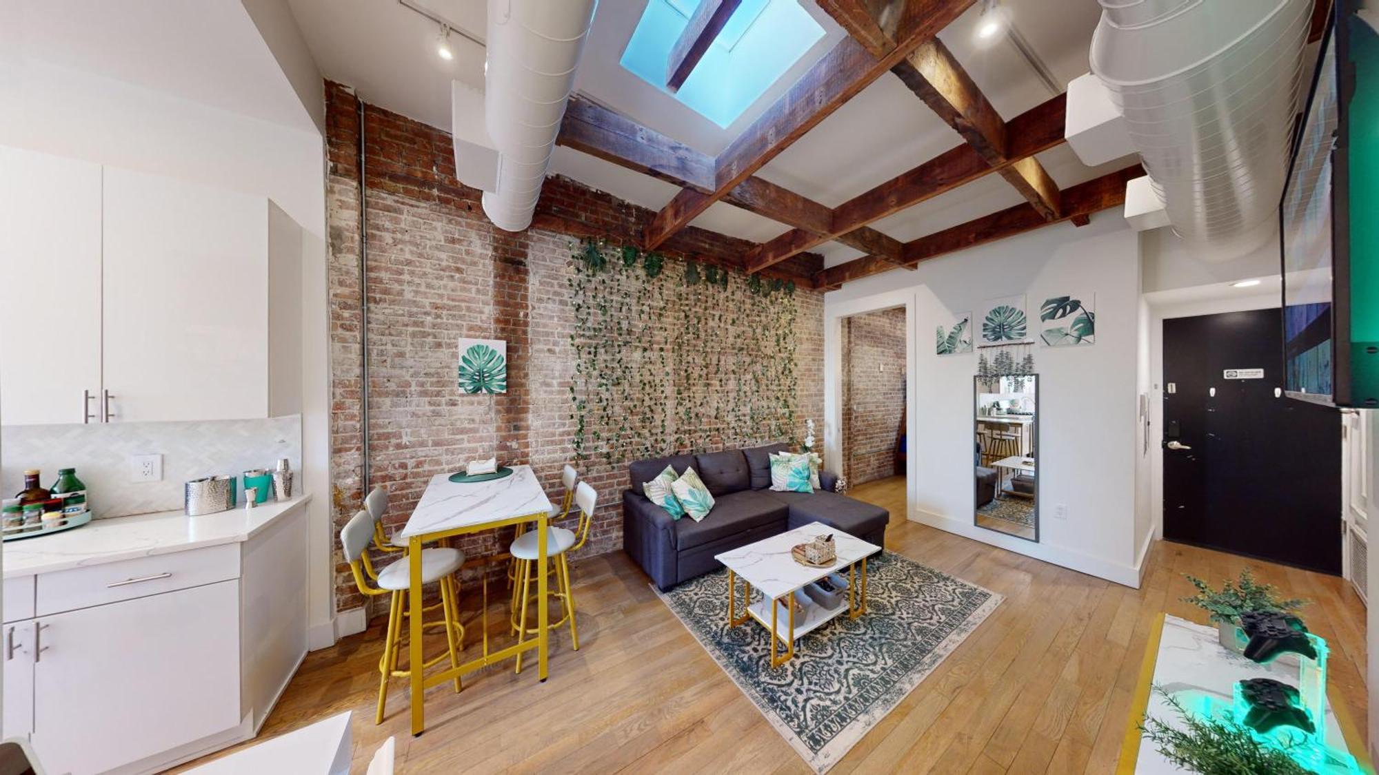 Chic Penthouse 15 Minutes From Nyc - Bus Stop At Doorstep Χόμποκεν Εξωτερικό φωτογραφία