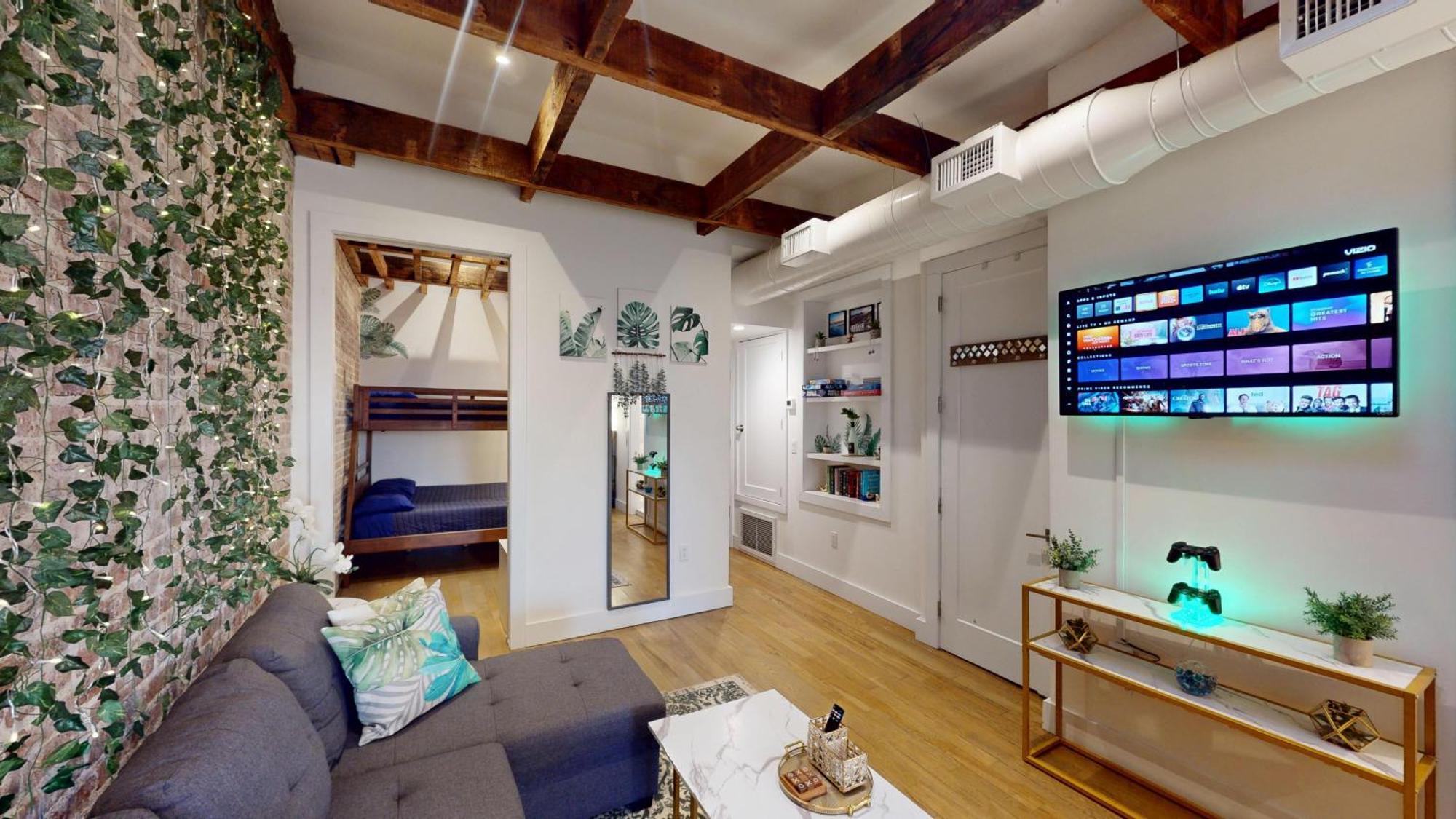 Chic Penthouse 15 Minutes From Nyc - Bus Stop At Doorstep Χόμποκεν Εξωτερικό φωτογραφία